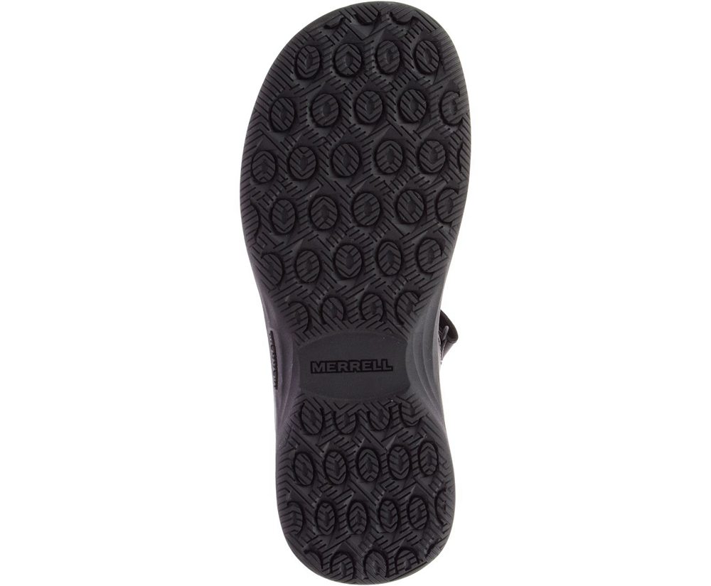 Merrell Sandaler Herre - Tideriser Luna Strap Læder - Sort - RUT107948